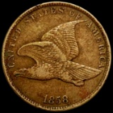 1858 Flying Eagle Cent NICELY CIRCULATED