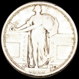 1917-D TY1 Standing Liberty Quarter LIGHT CIRC