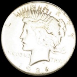 1928 Silver Peace Dollar NEARLY UNCIRCULATED