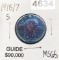 1918/7-S Standing Liberty Quarter GEM BU