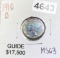 1916-D Mercury Silver Dime CHOICE BU