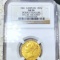 1861 G. Britain Gold Sovereign NGC - AU50