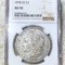 1878-CC Morgan Silver Dollar NGC - AU50