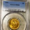 1895 $5 Gold Half Eagle PCGS - MS62