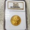 1893 $10 Gold Eagle NGC - MS62