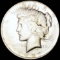 1927-D Silver Peace Dollar ABOUT UNC