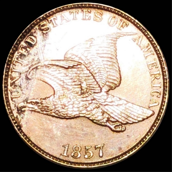 1857 Flying Eagle Cent UNCIRCULATED