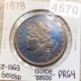 1878 Judd Pattern Silver Dollar CHOICE PR J-1563