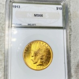 1913 $10 Gold Eagle NGS - MS66