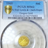 1905 Lewis & Clarke Gold 50C PCGS - MS62