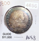 1800 Draped Bust Dollar CHOICE AU