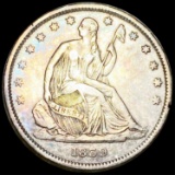 1839 Seated Half Dollar NEARLY UNCIRCULATED
