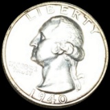 1940 Washington Silver Quarter UNCIRCULATED