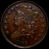 1832 Classic Head Half Cent UNCIRCULATED