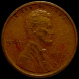 1909-S Lincoln Wheat Penny CLOSELY UNC