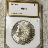 1879-S Morgan Silver Dollar PCI - MS64