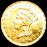 1883 Rare Gold Dollar UNCIRCULATED PL