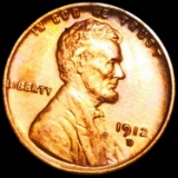 1912-D Lincoln Wheat Penny UNC RED
