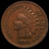 1870 Indian Head Penny NICELY CIRCULATED