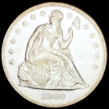 1860-O Seated Silver Dollar UNCIRCULATED