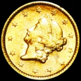 1853 Rare Gold Dollar UNCIRCULATED