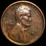 1914-S Lincoln Wheat Penny CLOSELY UNC