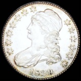 1829 Capped Bust Half Dollar CLOSELY UNC