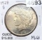 1928-S Silver Peace Dollar GEM BU