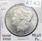 1891-CC Morgan Silver Dollar CHOICE BU PL