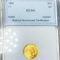 1854 TY2 Rare Gold Dollar NNC - MS64+