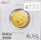 1860 $3 Gold Piece CHOICE AU