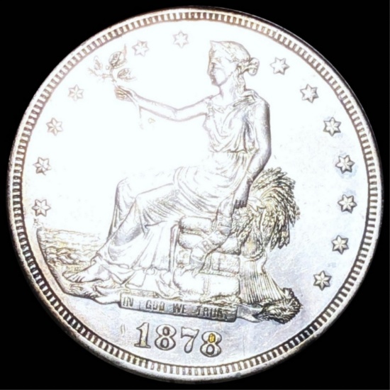 1878-S Silver Trade Dollar UNCIRCULATED