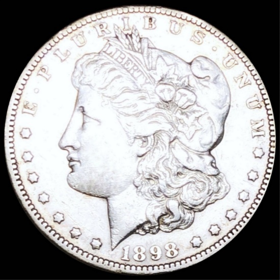 1898-S Morgan Silver Dollar NEARLY UNC