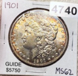 1901 Morgan Silver Dollar UNCIRCULATED