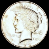 1922-D Silver Peace Dollar CLOSELY UNC