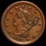 1857 Indian Head Penny NEARLY UNC
