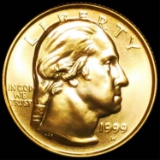 1999-W $5 Gold Half Eagle UNC 1/4Oz