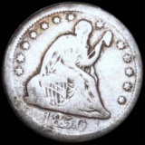 1850-O Seated Liberty Quarter NICELY CIRCULATED