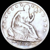 1853 Seated Half Dollar NICELY CIRCULATED