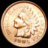 1905 Indian Head Penny CHOICE BU RED