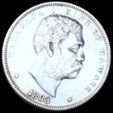 1883 Kingdom Of Hawaii Dollar CLOSELY UNC
