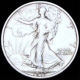 1917 Walking Half Dollar CLOSELY UNCIRCULATED