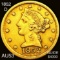 1852-D $5 Gold Half Eagle CHOICE AU