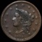 1838 Coronet Head Large Cent CLOSELY UNC