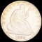 1869 Sitting Liberty Half Dollar UNCIRCULATED