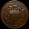 1869 Two Cent Piece UNCIRCULATED
