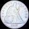 1872 Seated Silver Dollar LIGHLTY CIRCULATED