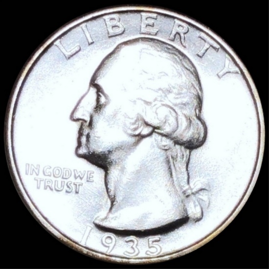 1935-D Washington Silver Quarter UNCIRCULATED