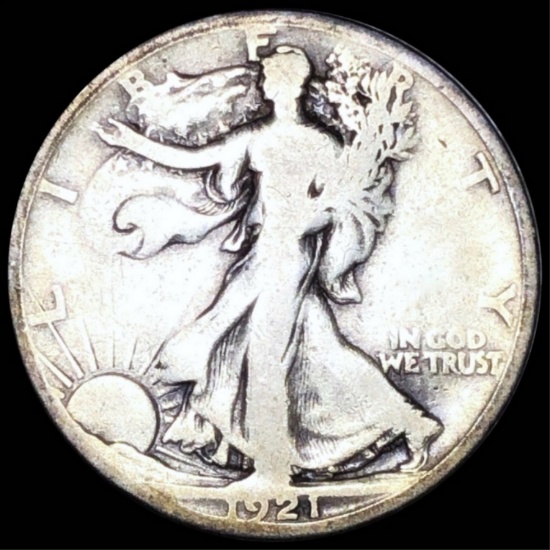 1921-S Walking Liberty Half Dollar NICELY CIRC