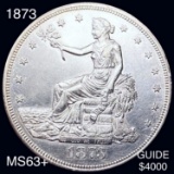 1873 Silver Trade Dollar CHOICE BU